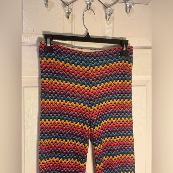 Trina Turk Perleen Rainbow Honeycomb Hippie Pant Size P(p 0-2) NWOT - Picture 6 of 13